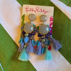 Lilly Pulitzer Island Tassel Earrings